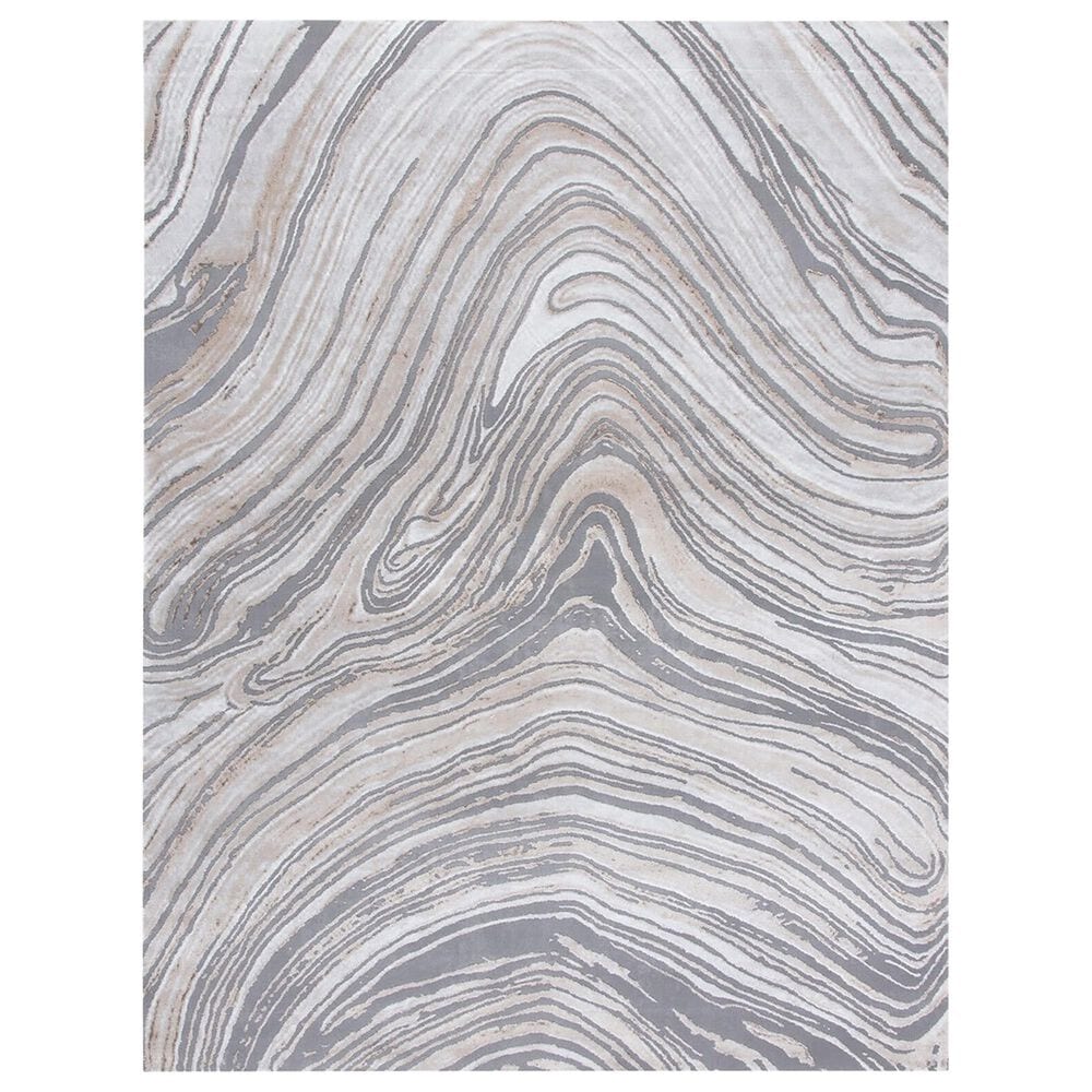 Safavieh Craft CFT846D 6"7" x 9" Gold and Grey Area Rug, , large