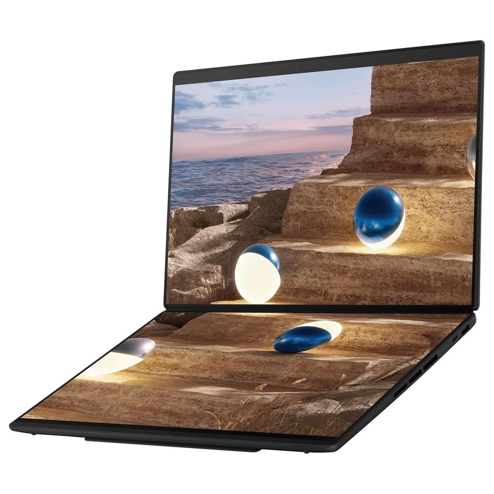 ASUS Zenbook DUO Copilot+ PC 14" Laptop | Intel Core Ultra 9 386H - 32GB RAM - Intel Graphics - 1TB SSD in Moher Gray, , large