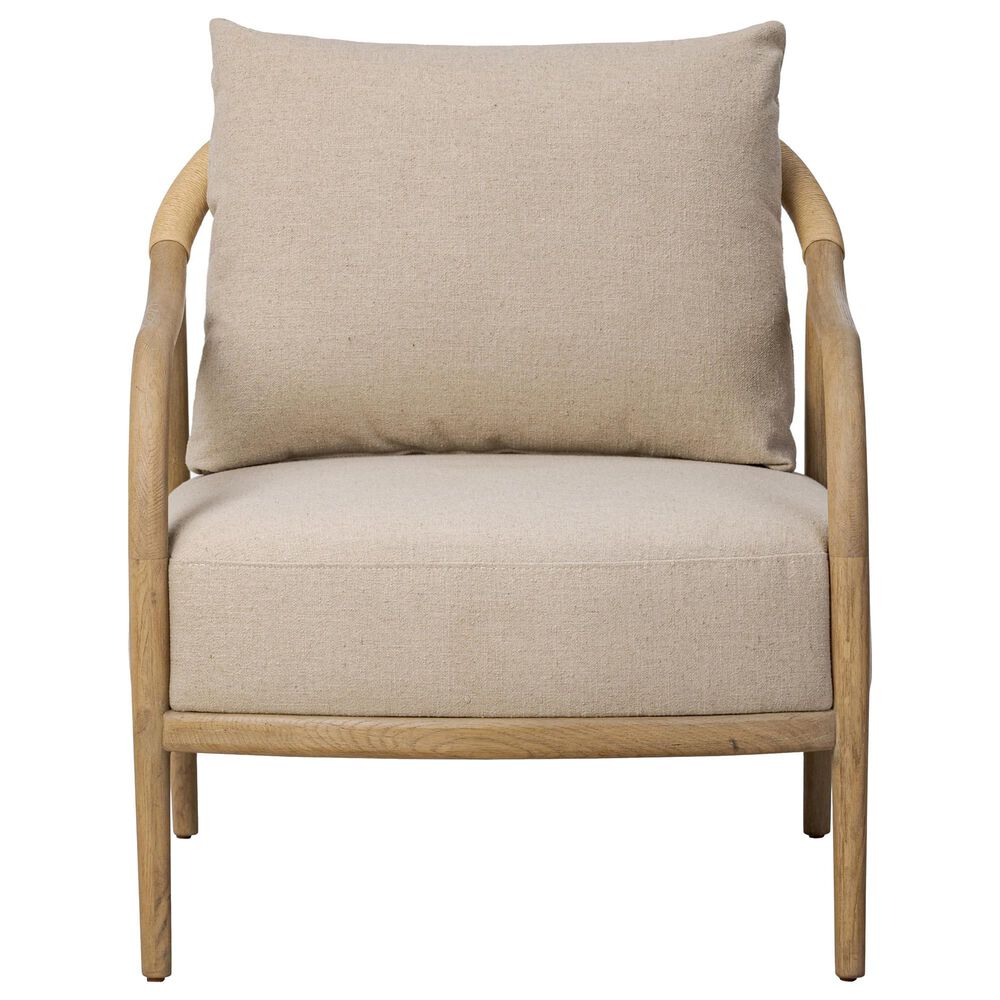 Four Hands Remi Arm Chair in Antwerp Taupe, , large