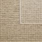 Chris Loves Julia x Loloi Briggs 3"6" x 5"6" Wheat and Ivory Area Rug, , large