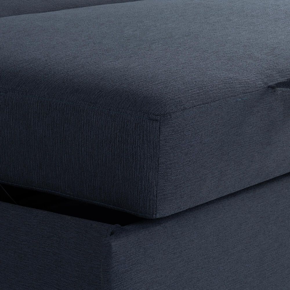 Lifestyle Solutions Galloway Convertible Loveseat in Navy, , large