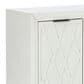 Linden Boulevard 3 Door Cabinet in White, , large