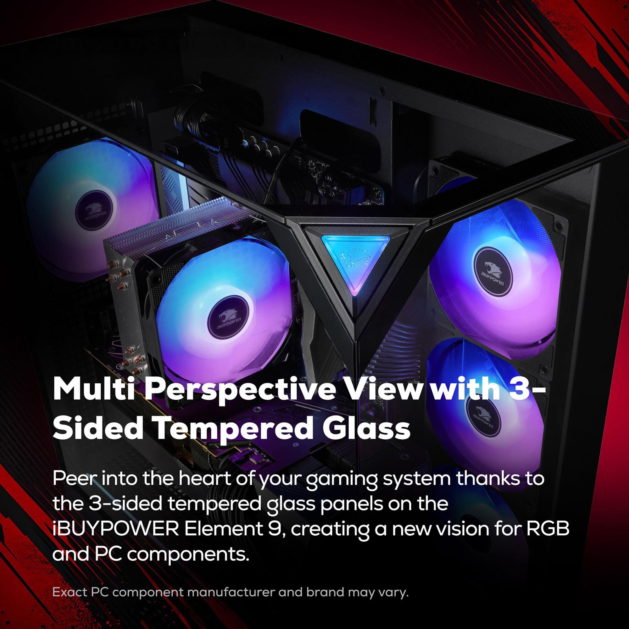 iBUYPOWER Element 9 Gaming Desktop PC | Intel Core Ultra 7 265F