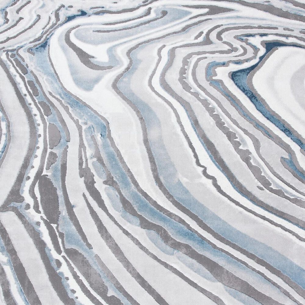 Safavieh Craft CFT843M 2'7" x 5' Blue and Grey Area Rug, , large