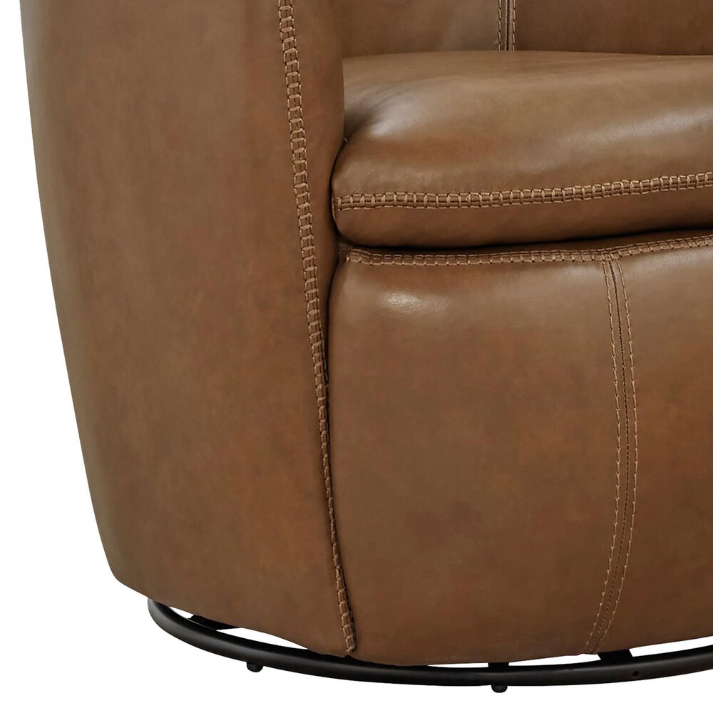 Ashley Kierreys Swivel Chair in Caramel, , large