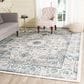 Safavieh Evoke EVK220D 11" x 15" Gray and Ivory Area Rug, , large
