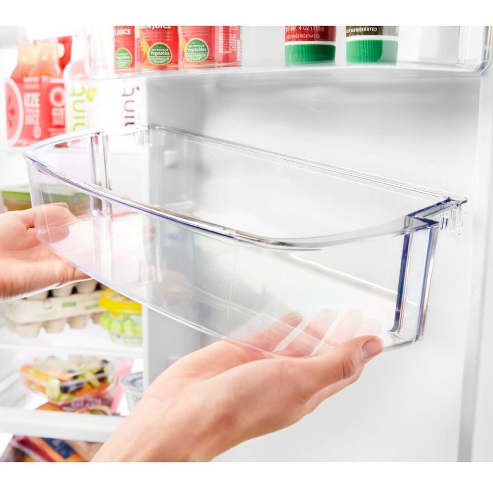 Whirlpool 21 Cu. Ft. 36&quot; Wide Counter Depth Side-by-Side Refrigerator in White, , large