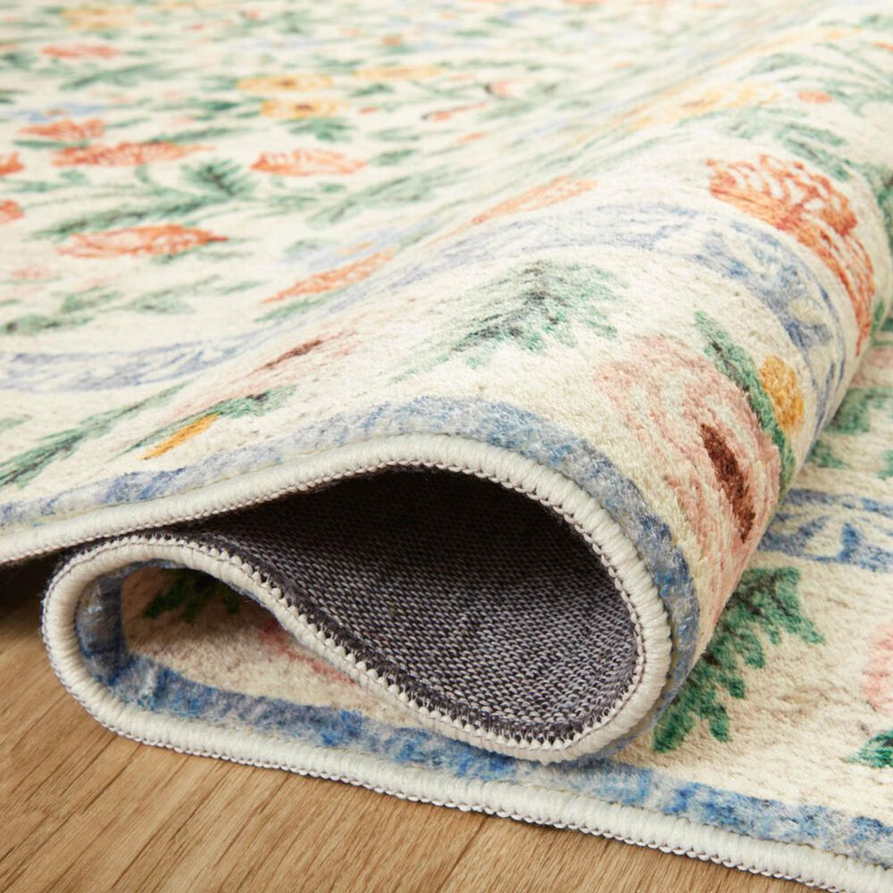 Rifle Paper Co Eden Mughal Garden 7&#39;6&quot; x 9&#39;6&quot; Cream Area Rug, , large