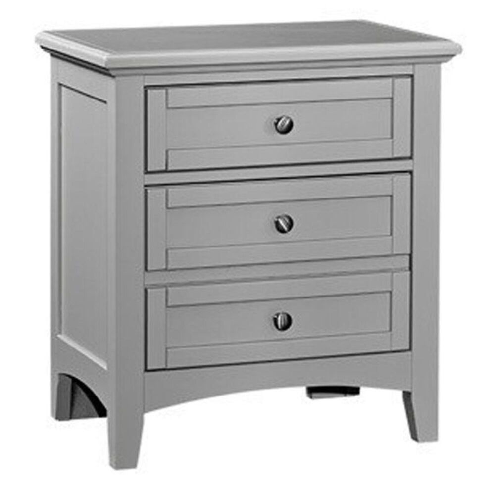 Viceray Collections Bonanza 2 Drawer Nightstand in Gray, , large