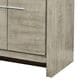 Lexora Home Lafarre 72" Double Bathroom Vanity in Rustic Acacia with 2 cm White Quartz Top and Rectangular Sinks, , large