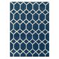 Central Oriental Salinas Zion 5" x 7" Sail Blue and Milk Area Rug, , large