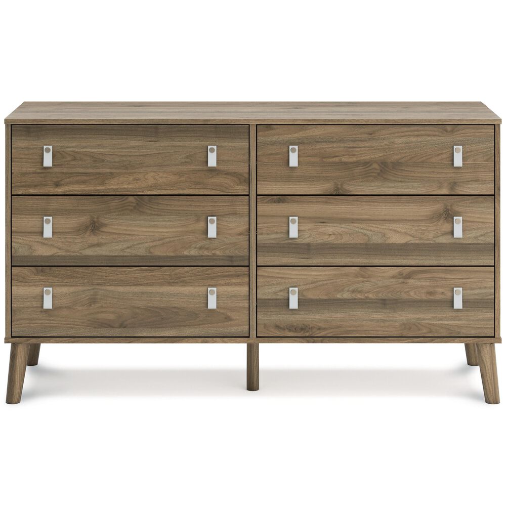 Signature Design by Ashley Aprilyn 6 Drawer Dresser in Honey, , large