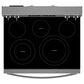 Whirlpool 5.3 Cu. Ft. Energy Star Electric Range with Air Cooking Technology in Stainless Steel, , large