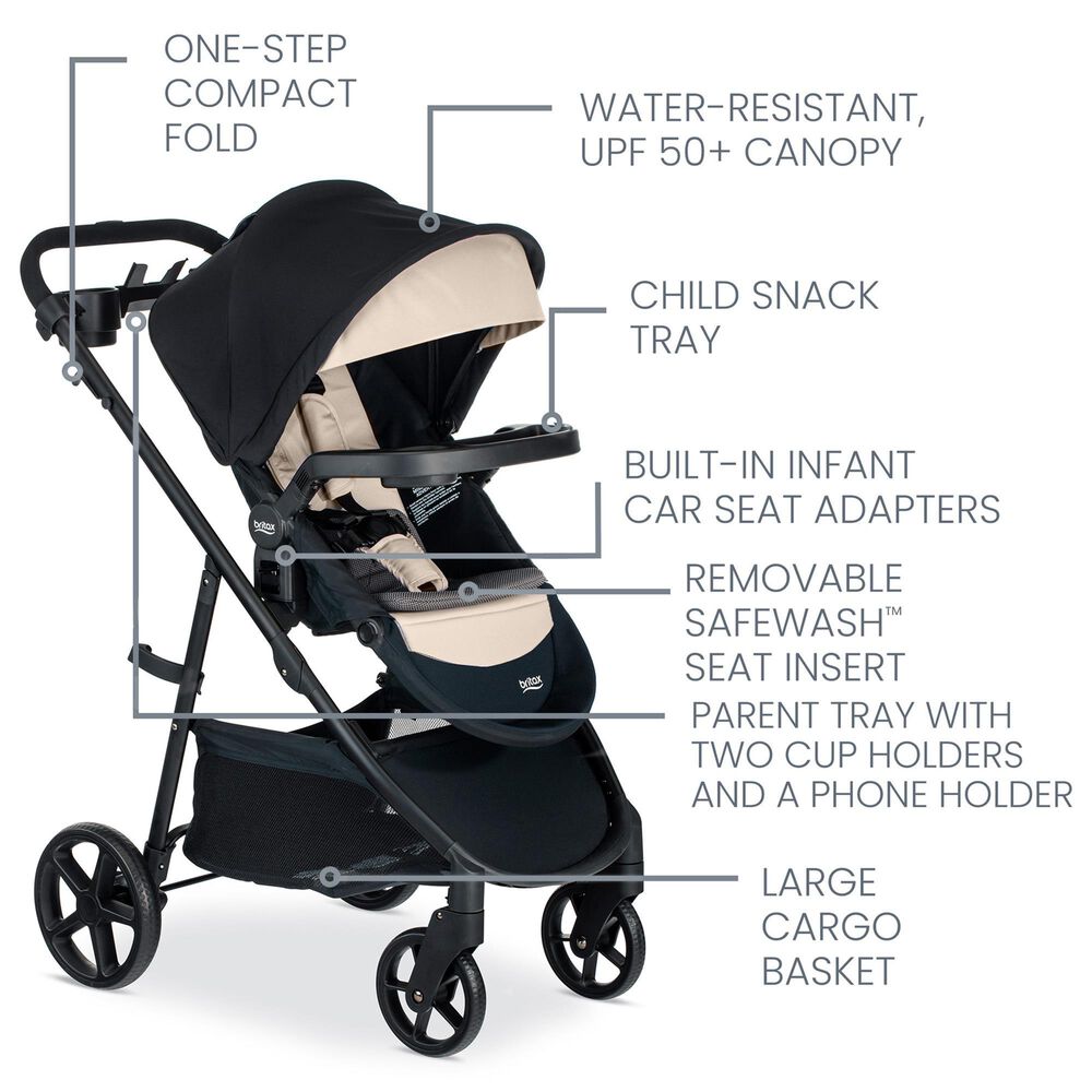 britax car seat with uppababy vista