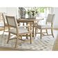Lexington Home Brands Montecito Colburn Arm Chair with Seabridge Cushion in Light Chestnut and Ivory, , large