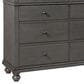 Riva Ridge Oxford 4-Piece King Bedroom Set in Peppercorn, , large
