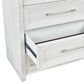 Sasha Lee 8-Drawer Dresser and Mirror in Brushed White, , large