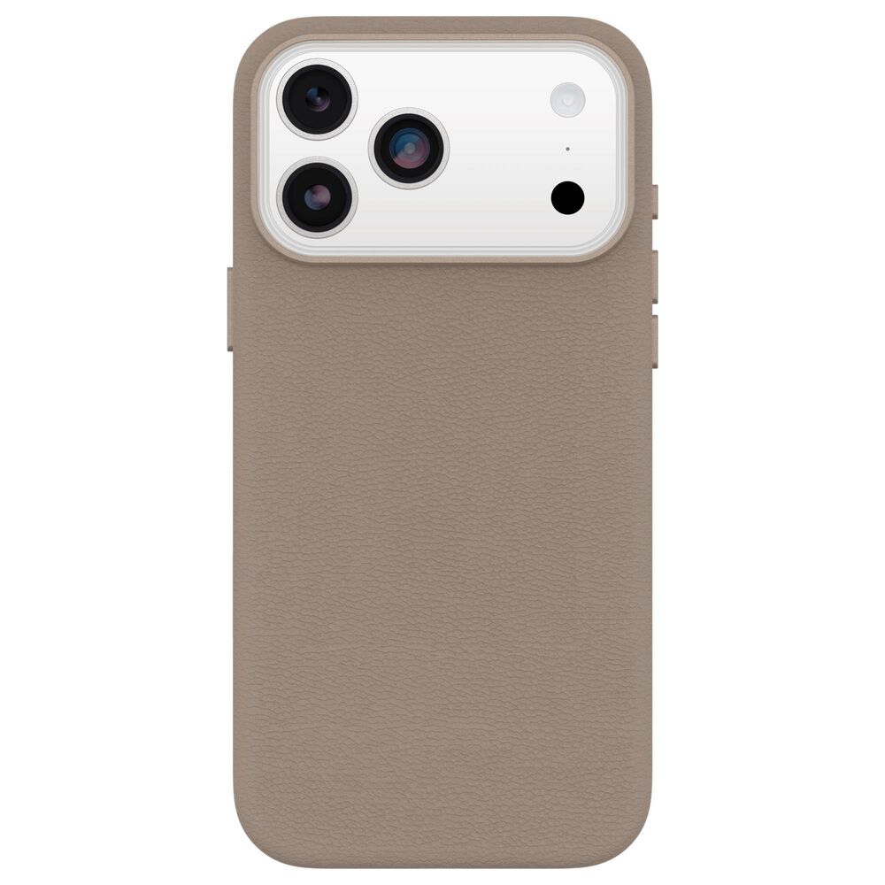 OtterBox Symmetry Cactus Leather Case for iPhone 17 Pro Max in Grey Comfort, , large