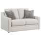 Ashley Maitelynn Stationary Loveseat in Chalk, , large