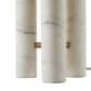 Four Hands Medici Table Lamp in Charcoal, White and Antique Brass, , large