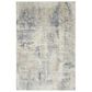 Nourison Rustic Textures RUS05 2"2" x 7"6" Beige and Grey Runner, , large