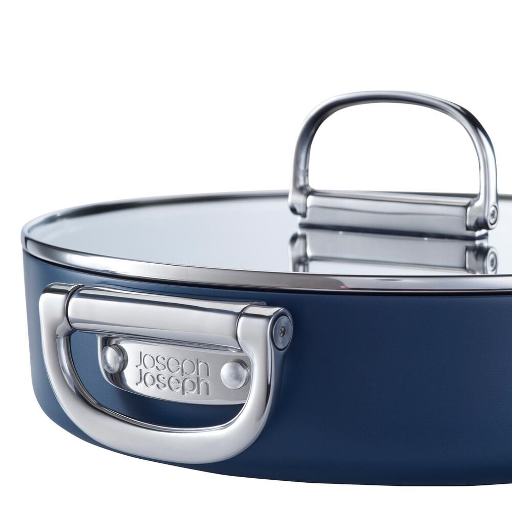 Joseph Joseph Space 8-piece Non-stick Ceramic Cookware Set with Folding Handles, , large