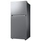 Samsung Bespoke AI 18 Cu. Ft. Top Freezer Refrigerator with All-Around Cooling in Stainless Steel, , large