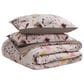 BCP Home Zoa 4-Piece Full/Queen Comforter Set in Taupe, , large