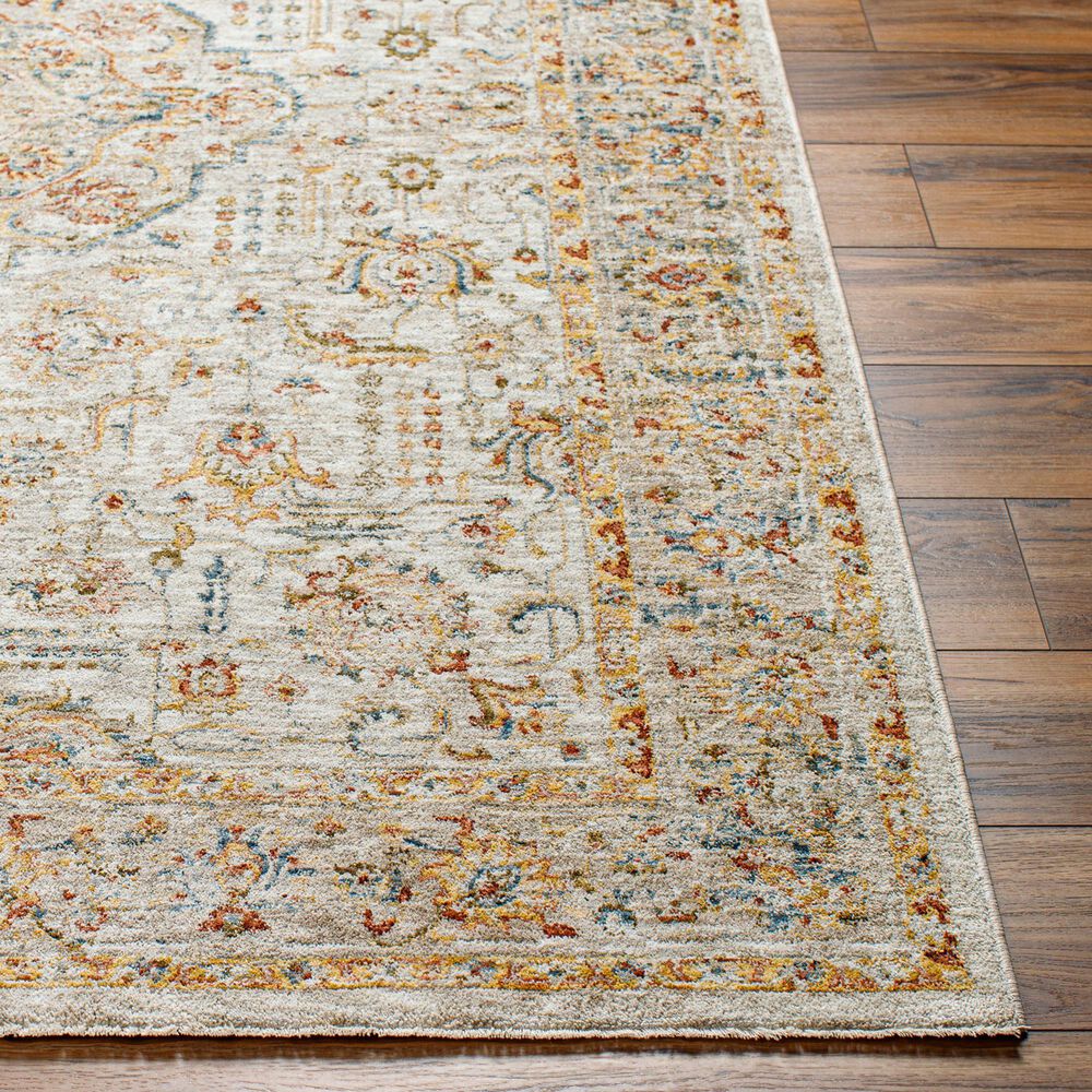 Surya Mona Lisa 10&#39; x 14&#39; Light Sage, Tan, Mustard, Olive, Brick Red, Dark Blue and Burgundy Area Rug, , large