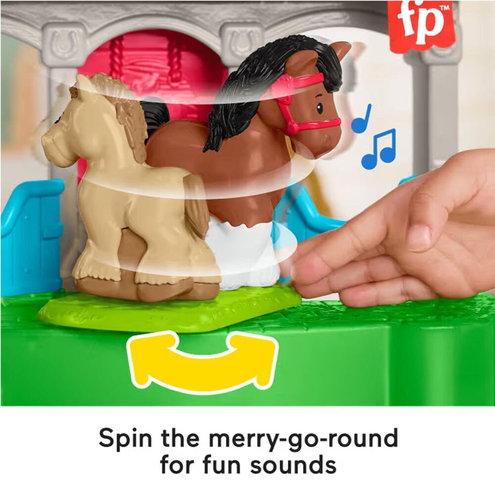 Fisher Price Little People Stable Playset, , large