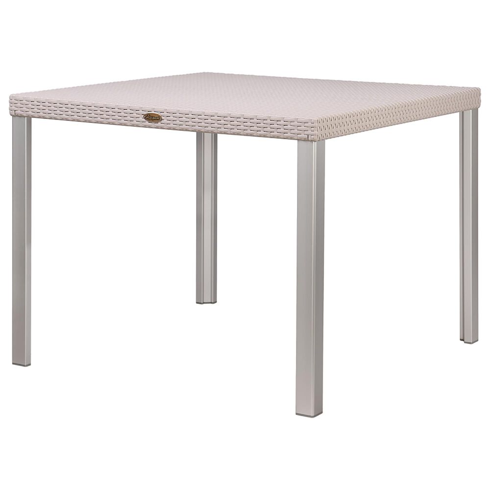 Lagoon Furniture Oslo Rattan Dining Table in Grey, , large