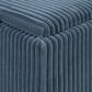 Valor Living Sahara Storage Bench in Blue, , large