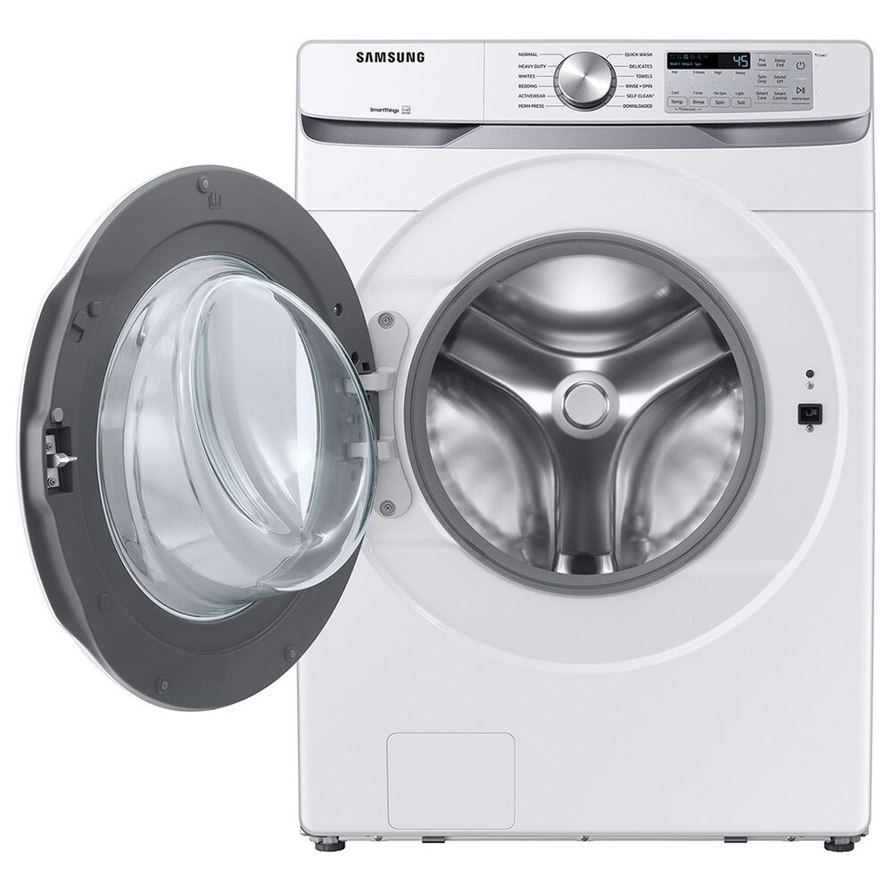 Samsung 5.1 Cu. Ft. Front Load Washer with Vibration Reduction Technology in White, , large