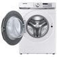 Samsung 5.1 Cu. Ft. Front Load Washer with Vibration Reduction Technology in White, , large