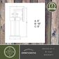 Vaxcel Cumberland 16" 1-Light Outdoor Motion Sensor Wall Sconce in Rust Iron, , large