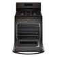 Whirlpool 5.0 Cu. Ft. Gas Range with Center Oval Burner in Black Stainless Steel, , large