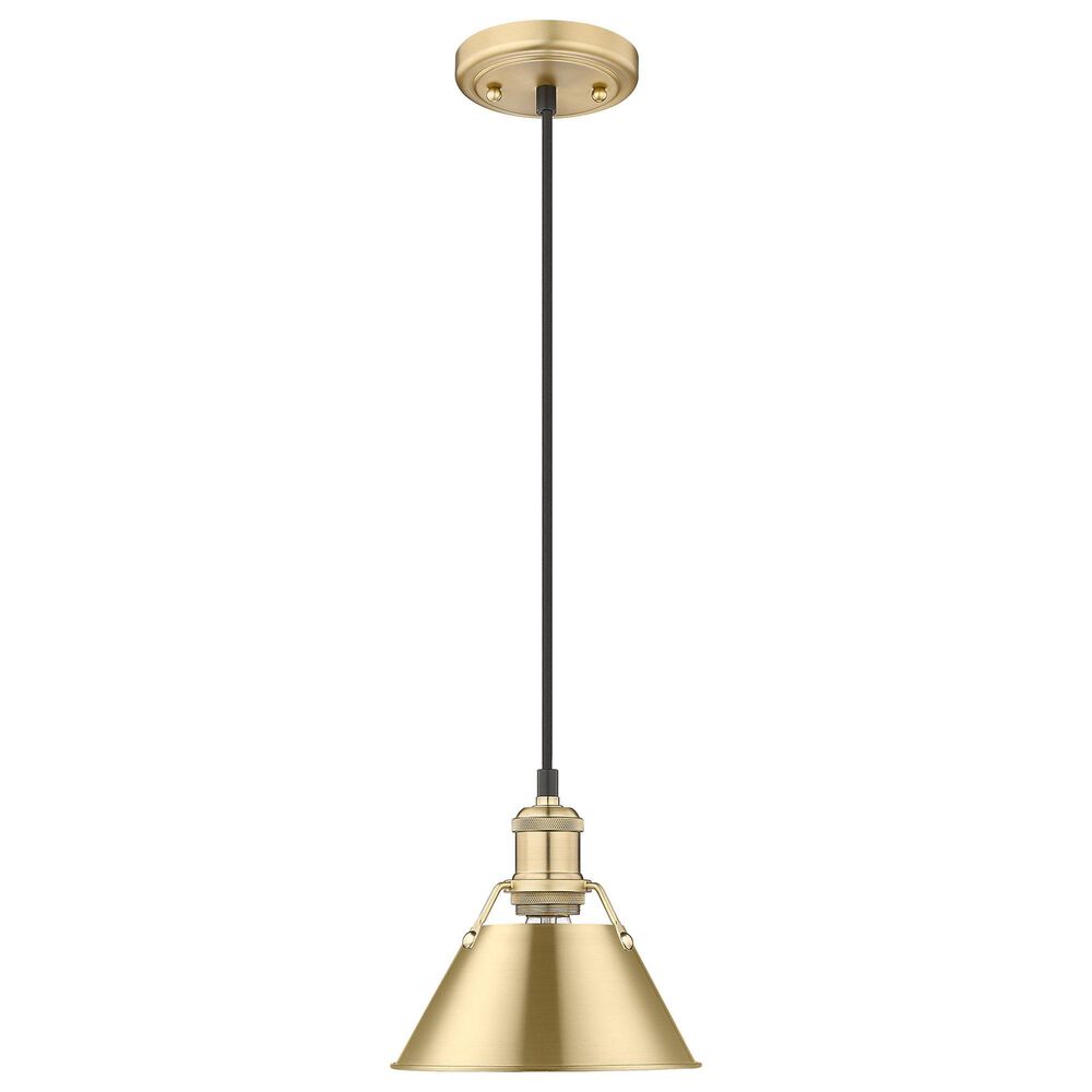 Golden Lighting Orwell 1-Light Small Pendant in Brushed Champagne Bronze, , large