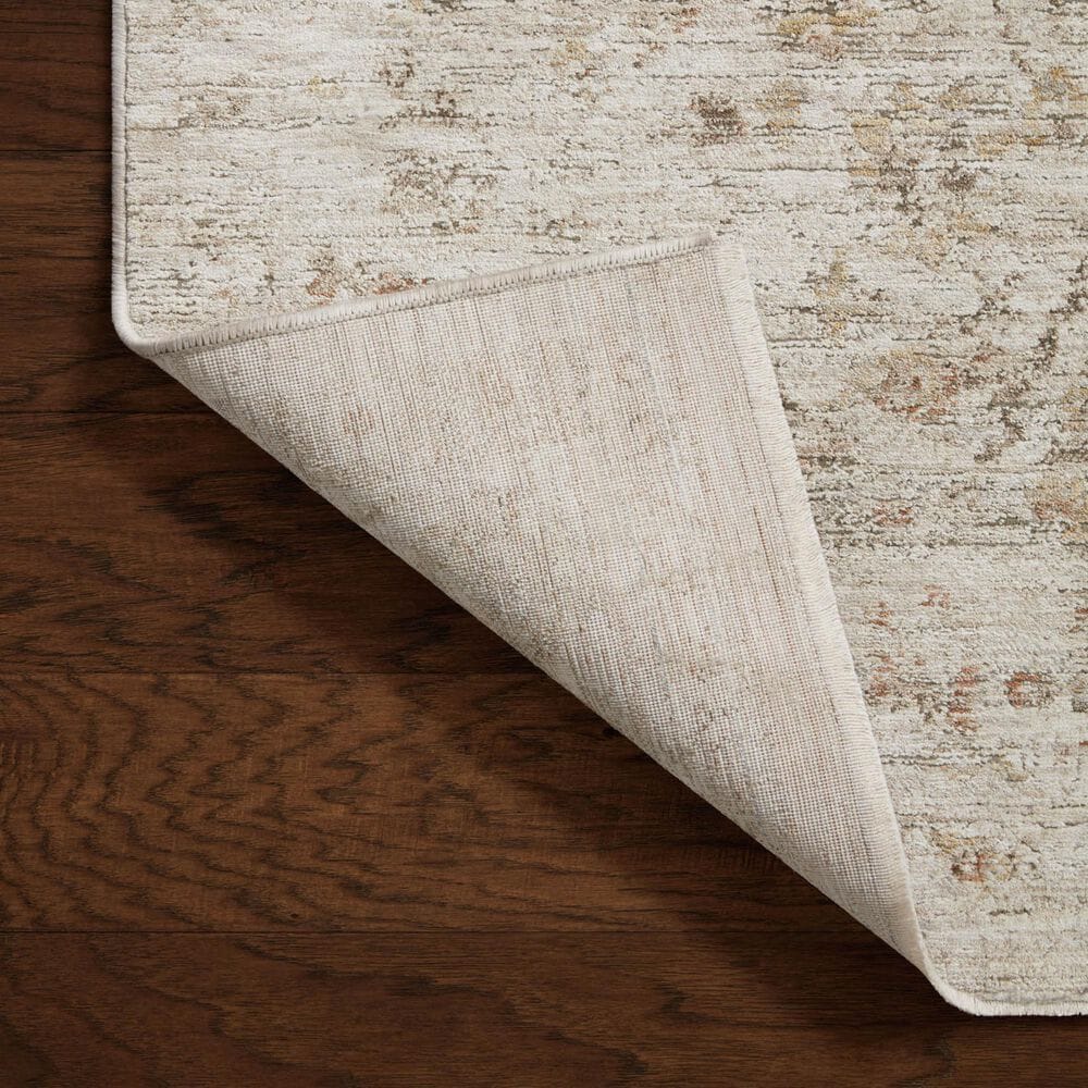 Amber Lewis x Loloi Honora 3&#39;9&quot; x 5&#39;9&quot; Beige and Spice Area Rug, , large