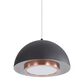 Golden Lighting Solsken 12" 1-Light Pendant in Sand Black, , large