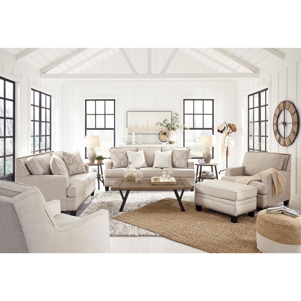 Ashley Clareddon 2-Piece Living Room Set in Linen, , large