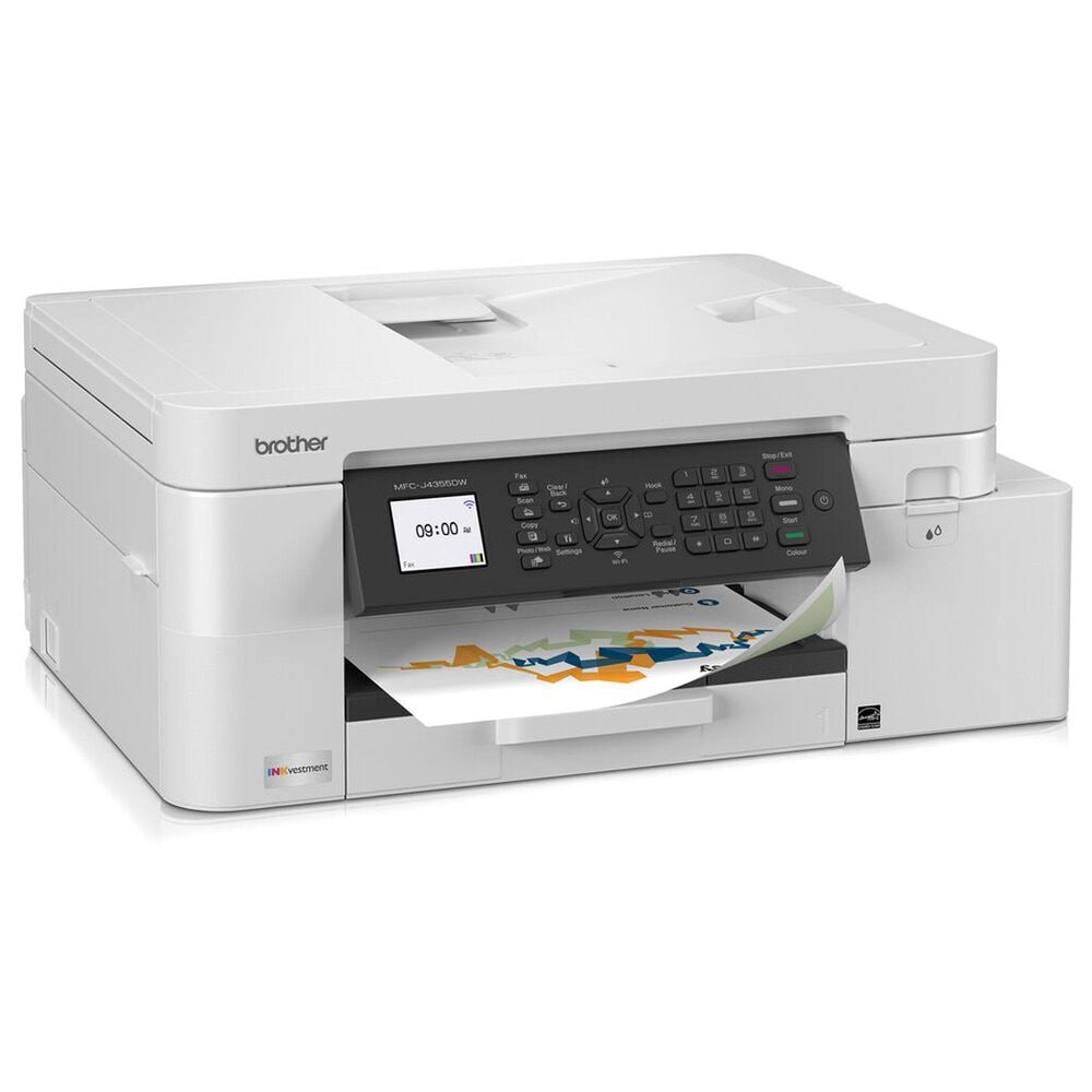 Brother Wireless Color All-in-One Inkjet Printer in White, , large