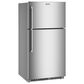 Maytag 21 Cu. Ft. Top Freezer Refrigerator with Garage Mode in Fingerprint Resistant Stainless Steel, , large