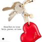 Kate Spade Charm Keychain for Apple AirTag in Heart, , large