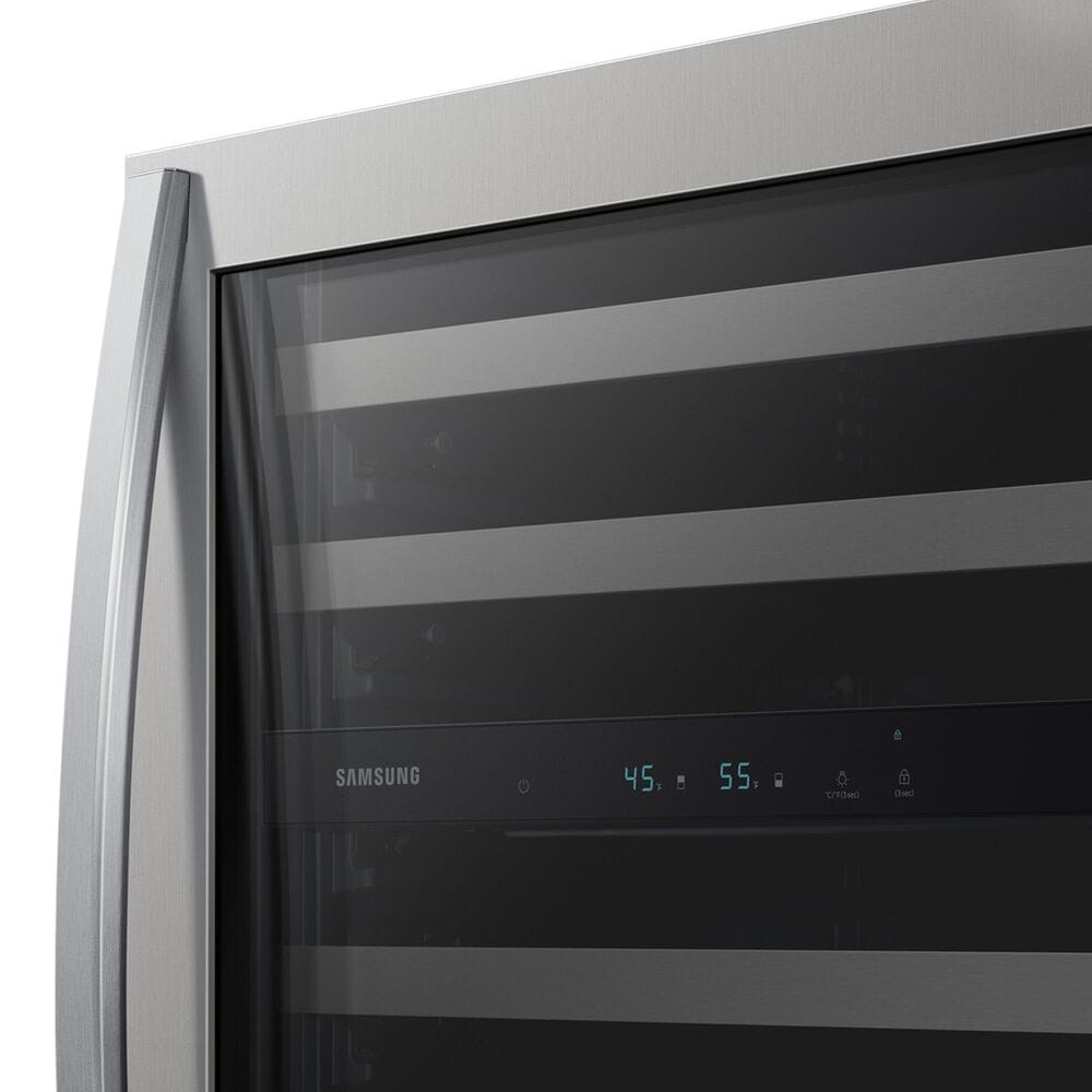 Samsung 51-Bottle Capacity Wine Cooler in Stainless Steel, , large
