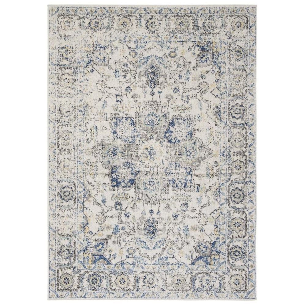 Safavieh Madison MAD603F 2"3" x 8" Grey and Ivory Runner, , large