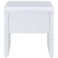 Coaster Bunbury Makeup Vanity Table Set in White, , large