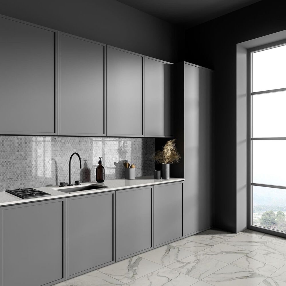 MS International Regallo Calacatta Isla 24&quot; x 24&quot; Matte Porcelain Tile, , large