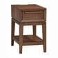 A-America Corvallis Chairside Table in Brown, , large
