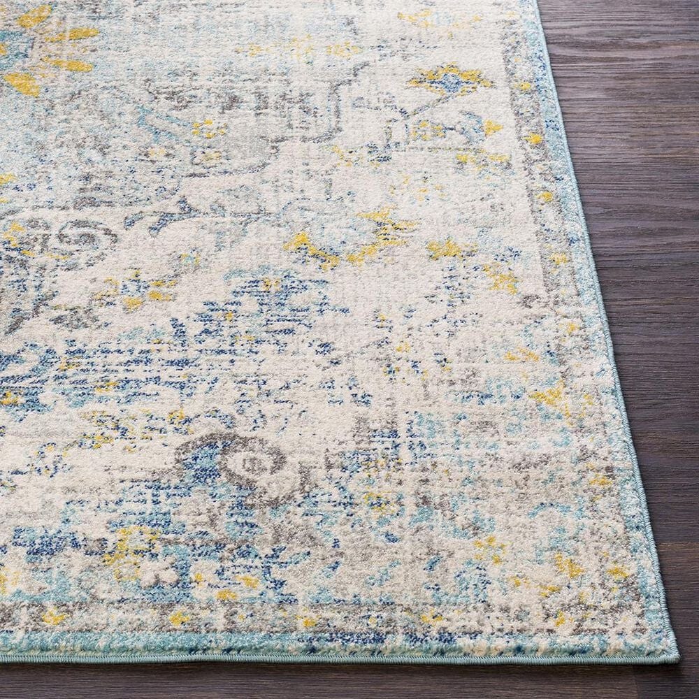 Surya Harput HAP-1065 5&#39;3&quot; x 7&#39;3&quot; Beige, Saffron and Gray Area Rug, , large