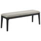 Mayberry Hill Garcia 6-Piece Dining Set with Bench in Black, , large